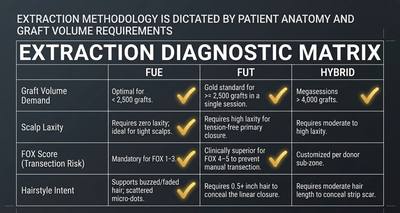 FUE vs FUT vs Hybrid: Choosing an Extraction Method